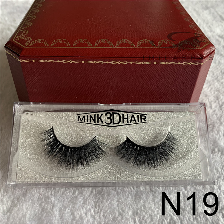 Real 3d mink fur eyelash extensions wholesale